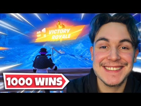 My 1000th Win In Fortnite! - YouTube