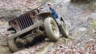 Driving the DESTROYED Jeep in MUDDY TRAILS by Turn N Burn 102,459 views 2 years ago 8 minutes, 23 seconds