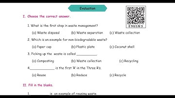 GREEN ENVIRONMENT - EVALUATION - UNIT 1 - TERM 3  SCIENCE - 4TH STD - ENGLISH  MEDIUM