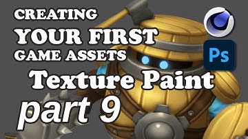 Creating Your First GameAssets - Hand Painted Texture Part 9