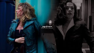 ● peggy & sharon carter + fighting skills | 