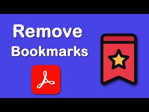वीडियो: मैं PDF से बुकमार्क कैसे निकालूं?