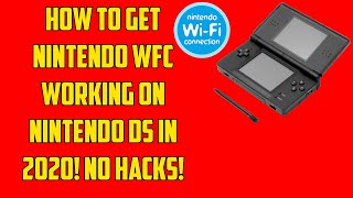 How To Get Nintendo Wfc Working For Nintendo Ds No Hacks Youtube