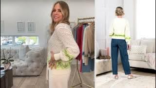 Peace Love World 100% Cotton Open-Stitch Cardigan on QVC