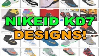 100+ KD7 @NikeID Submissions! + My First Thoughts! #CollectivekicksID