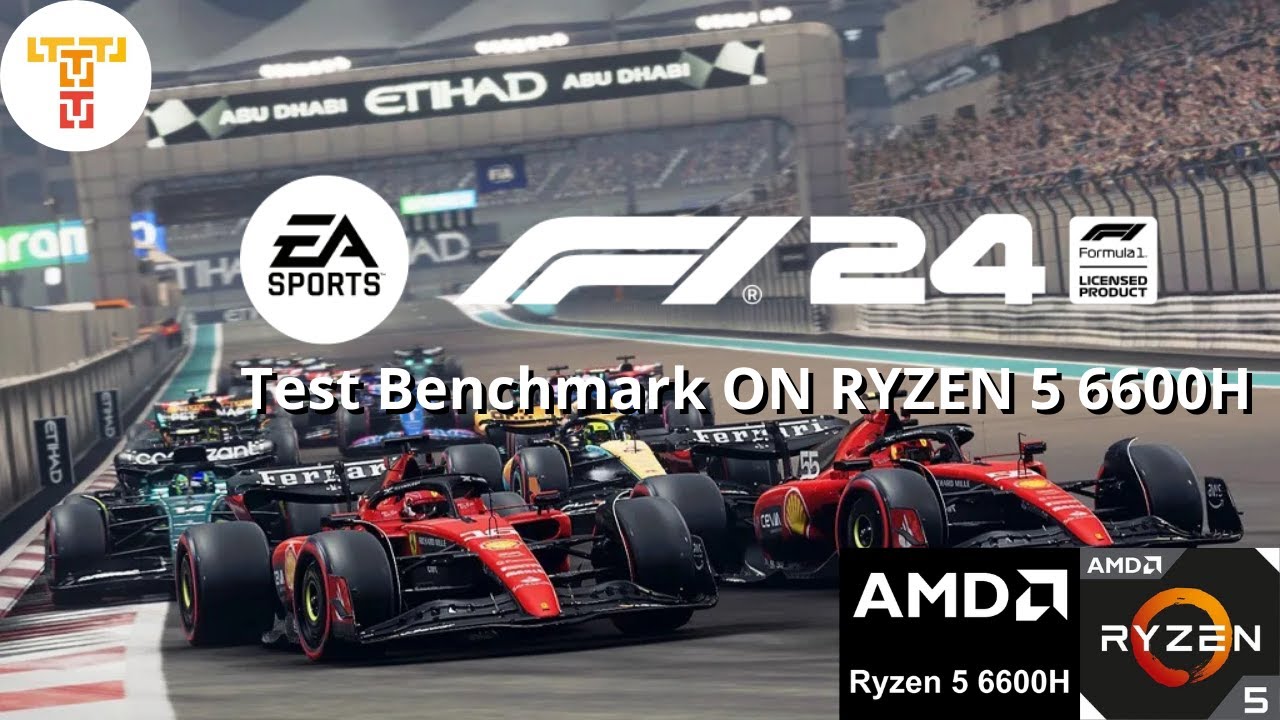 F1 2024 Test Benchmark Ryzen 5 6600H