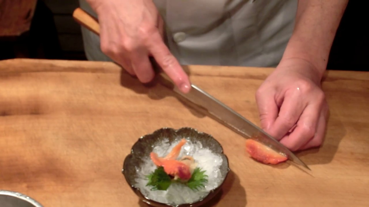 海鞘 ホヤ の酢の物と赤貝刺身 大和の 和の料理 春です Youtube