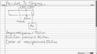 PHYS 1111 Pre Lab 9 Part 1
