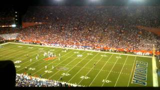 Time lapse of Alabama football beating Florida 2011