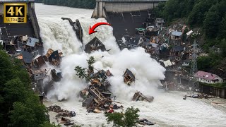 THE COLLAPSE: 500-Foot Mega Dam Breaks From Within (Entire Valley Submerged)