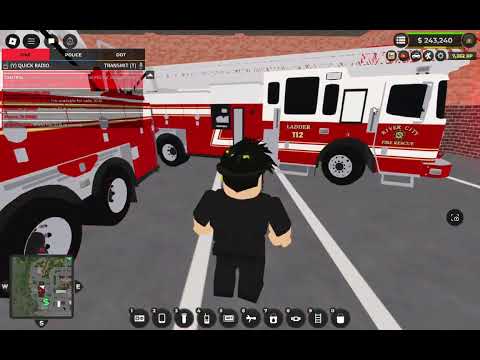 Crazy firefighter shift in ERLC - fires, shootouts and more