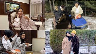 VACATION DAY1| Hamary Hut ka tour 🏚️🏚️ | Papa ny gana sunaya 🎙️🎵 | Zainab & Fatima ki chalakiyan 😅😅