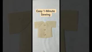 Sirf 1 minute mein mini shirt banana seekhein | Easy Sewing Hacks for Beginners#shorts#youtubeshorts