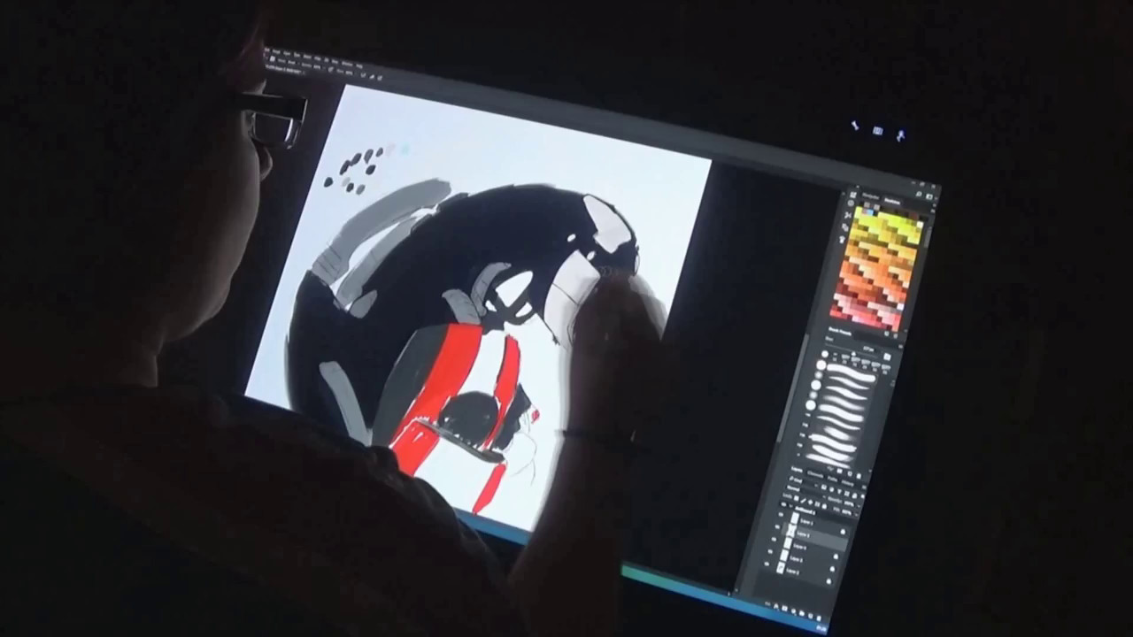 Neon Legion SpeedPaint by Shaya Fury