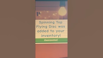 2024 Adopt Me Advent Calendar - Day 19 - Spinning Top Flying Disc