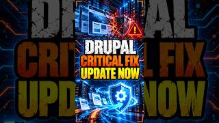 Drupal Critical Security Update: Check Your Website