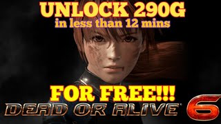 Unlock Quick and easy xbox one achievements in Dead or Alive 6 core fighters FOR FREE!!!