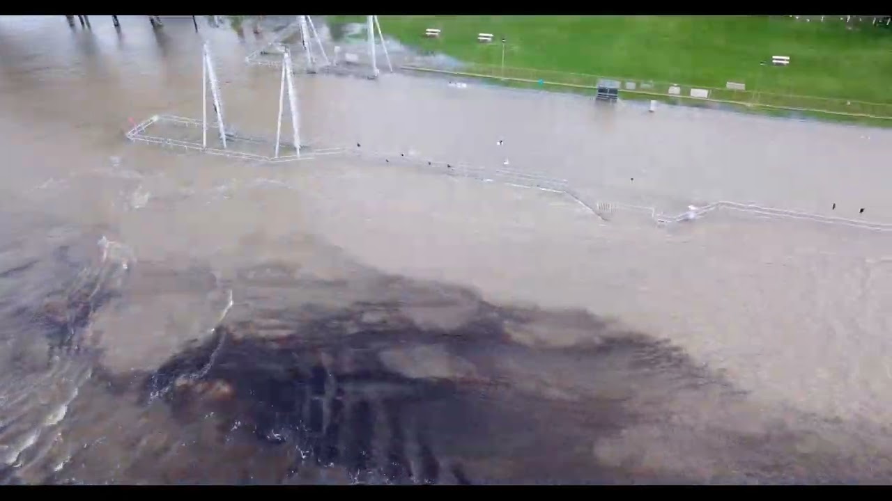 Murray River meets the Darling River in Wentworth, NSW