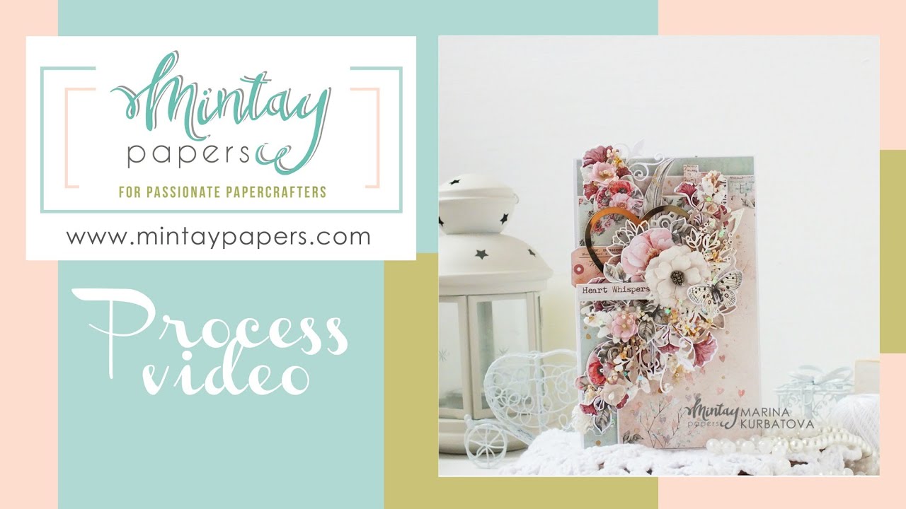 #29 | Romantic card with "Love letters" line | Marina Kurbatowa