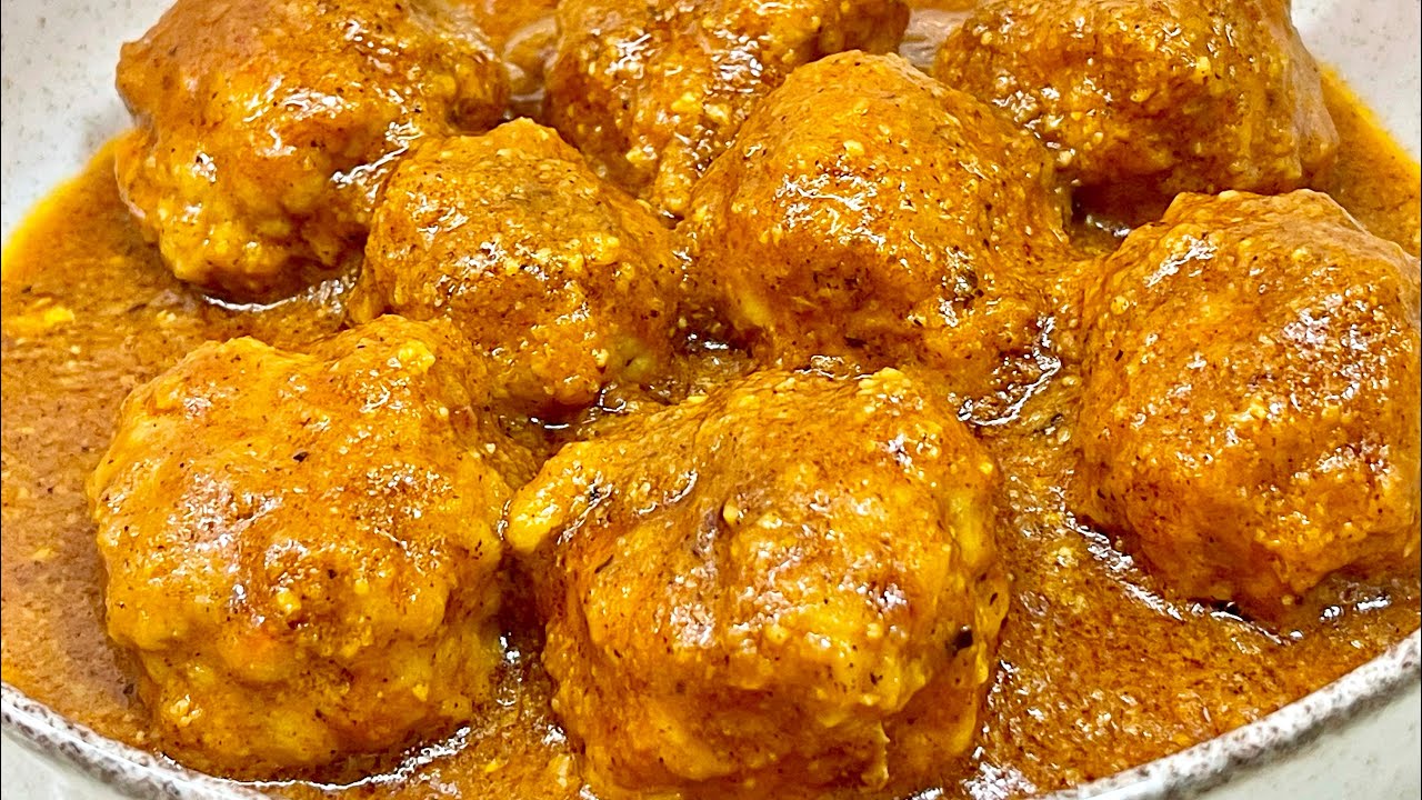 LAS ALBONDIGAS EN SALSA DE ALMENDRAS DE MI ABUELA 