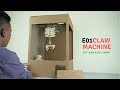 DIY Arcade Game - Ep01:  Make Claw Machine from Cardboard