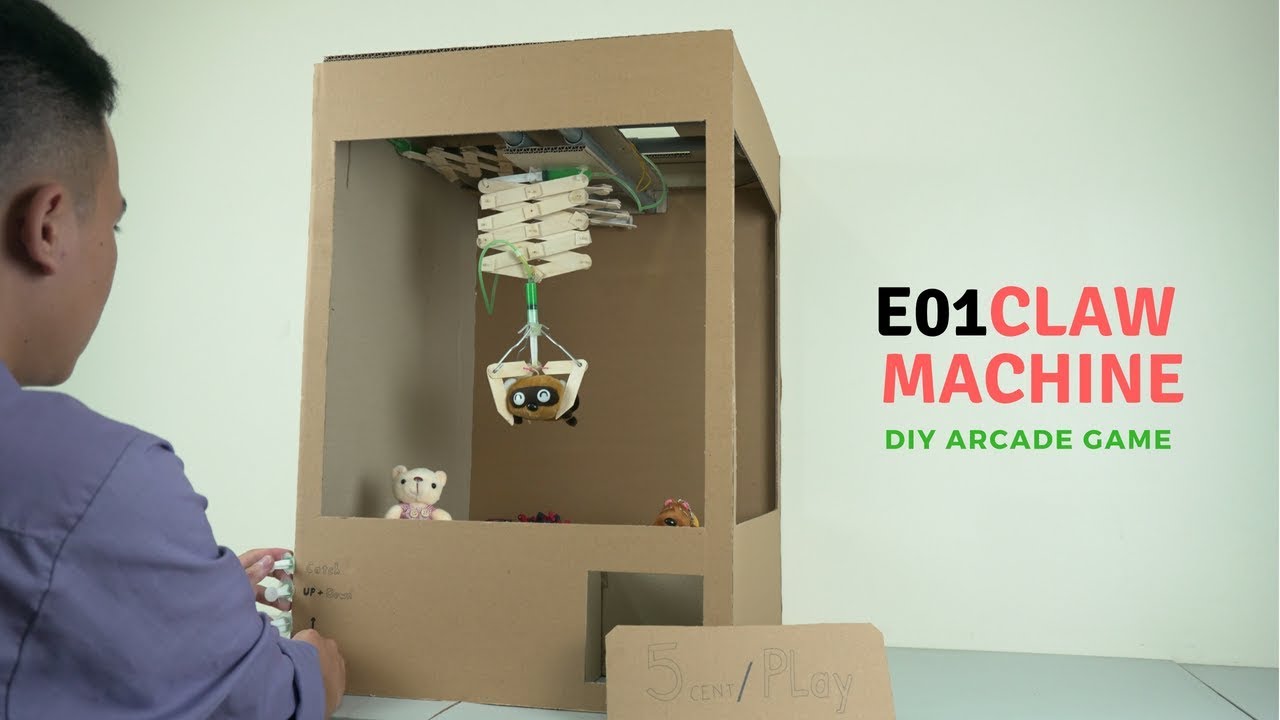 DIY Arcade Game - Ep01: Make Claw