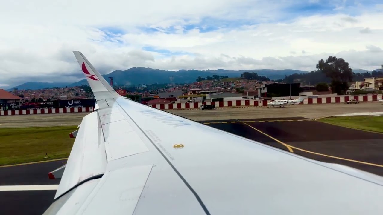 Despegue desde Cuenca | Aeropuerto Mariscal Lamar