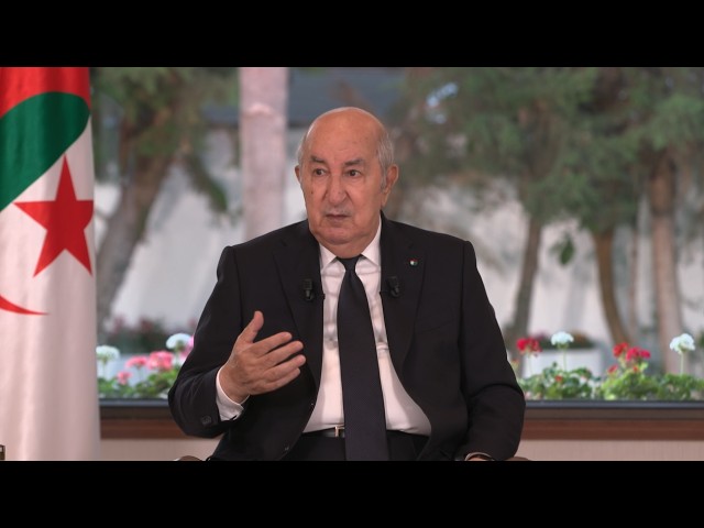 اللقاء الإعلامي الدوري لرئيس الجمهورية السيد عبد المجيد تبون