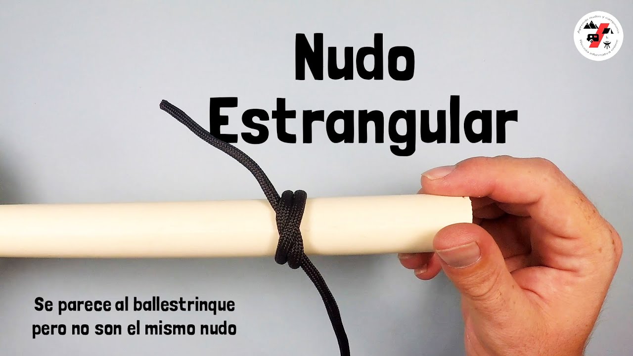 Cómo hacer el nudo estrangular | Nudos en un minuto |