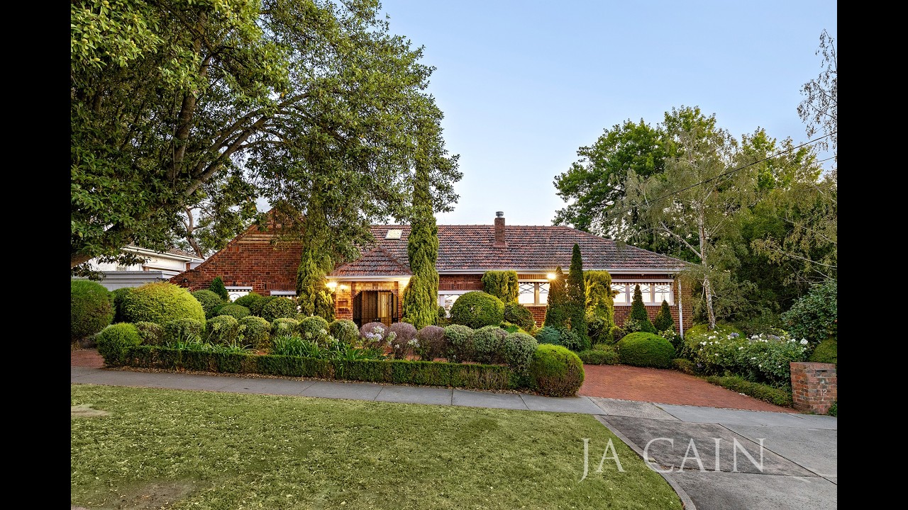 JA CAIN: 12 Tyrone Street Camberwell