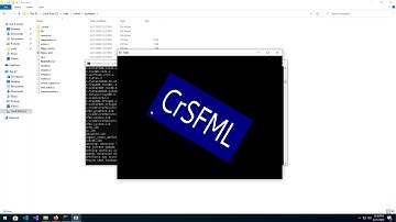 Running Crystal natively on Windows, building videogame examples