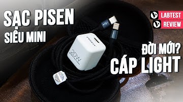Sạc Pisen Teeny 20W siêu nhỏ và cáp Type-C to Lightning mới nhất từ Pisen