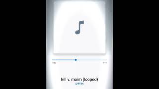 kill v. maim (looped) - grimes