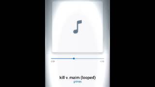 kill v. maim (looped) - grimes