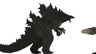 mutated SCP682  vs godzilla 2021