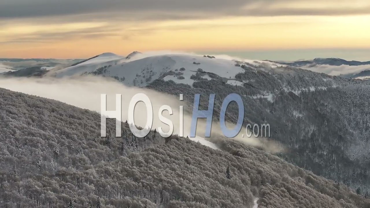 ❄️✨ Experience the breathtaking beauty of Vosges Mountains, France ❄️ Drone Footage on HOsiHO.com ✨🚁