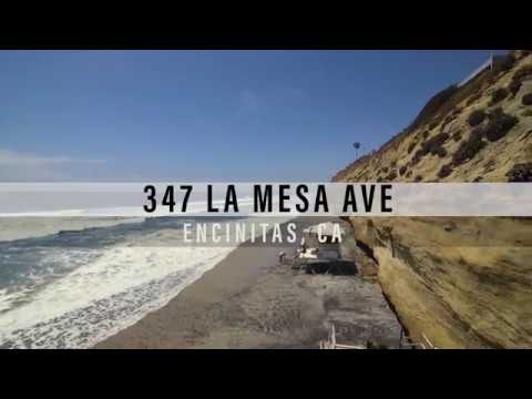 347 La Mesa Ave., Encinitas, CA home video tour