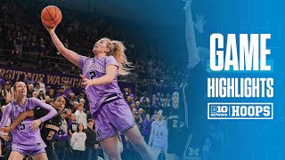 Michigan Vs. Washington Highlights Big Ten Womens Basketball 010126