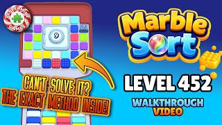 Marble Sort - Level 452 Walkthrough Solution Guide