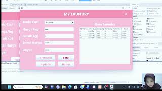 Project Akhir Semester - Aplikasi My Laundry menggunakan Java Netbeans 