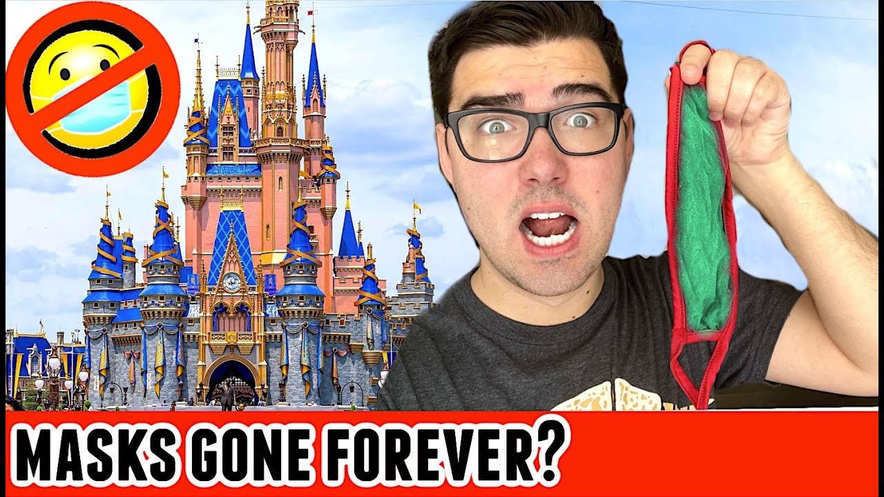 NO MORE MASKS AT DISNEY WORLD | Mask Policy Update 2022