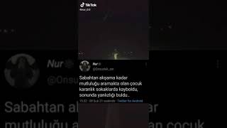 Yalnızlık... Sad Story Acıklama