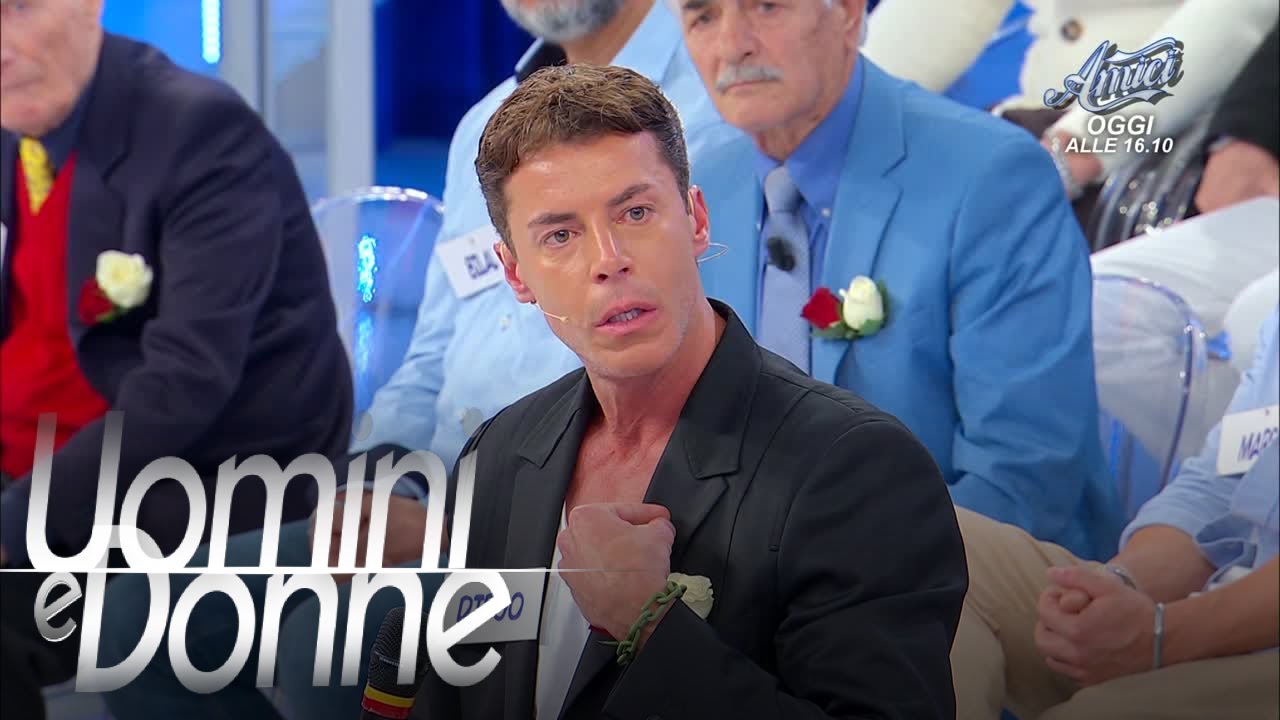 Uomini e Donne, Trono Over - Diego lascia lo studio