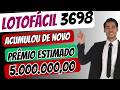 ANÁLISE E TENDÊNCIAS LOTOFÁCIL 3698 | DEZENAS QUENTES E ESTRATÉGIA 📊