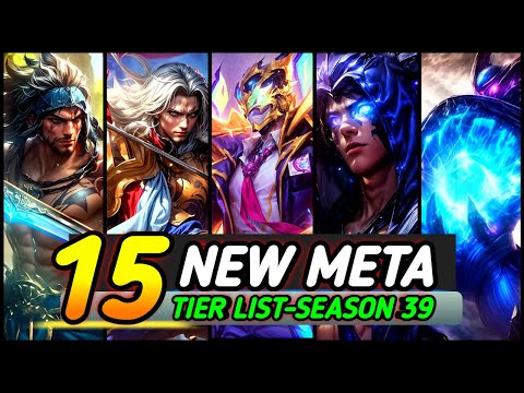 ١٥ بطل ا جديد ا من أبطال الميتا للارتقاء بالرتبة بشكل أسرع الموسم ٣٩ قائمة تصنيف أبطال موبايل 