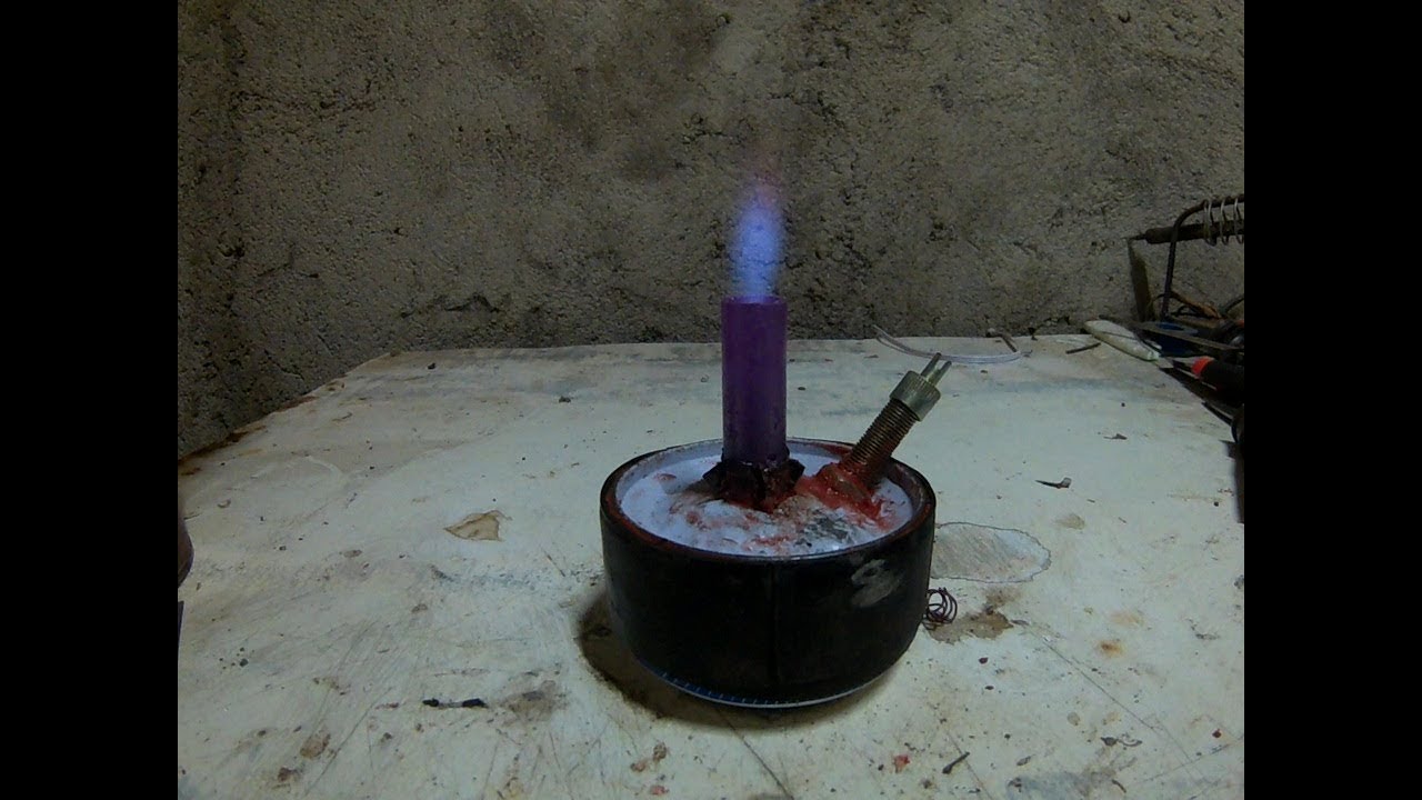 Jet Burner (alcohol fuel) YouTube