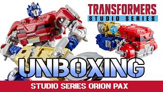 ✨UNBOXING✨Transformers One Studio Series ORION PAX‼️  #transformers #unboxingtoys #hasbro