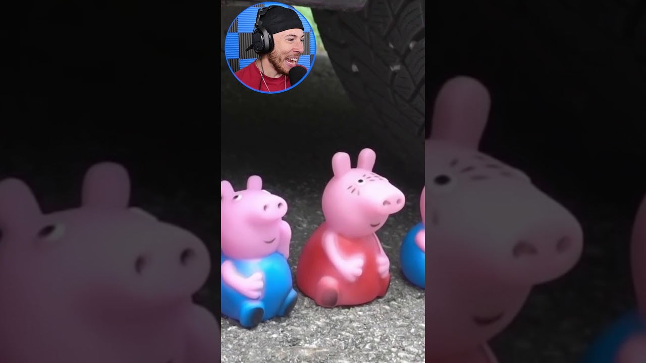 CAR Vs Peppa Pig #Shorts