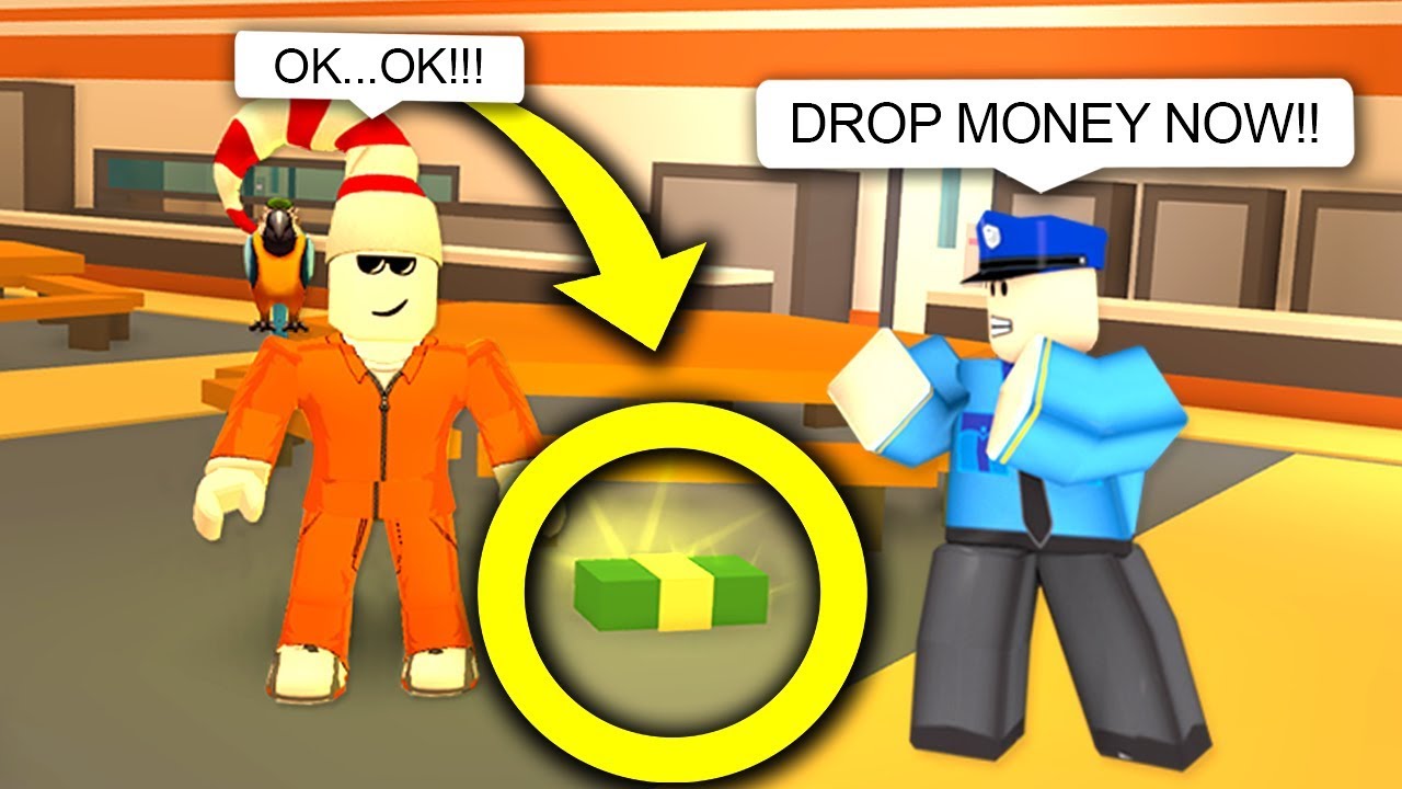 Dropping Money For People In Roblox Jailbreak Youtube - roblox youtube ant gives money jailbreak