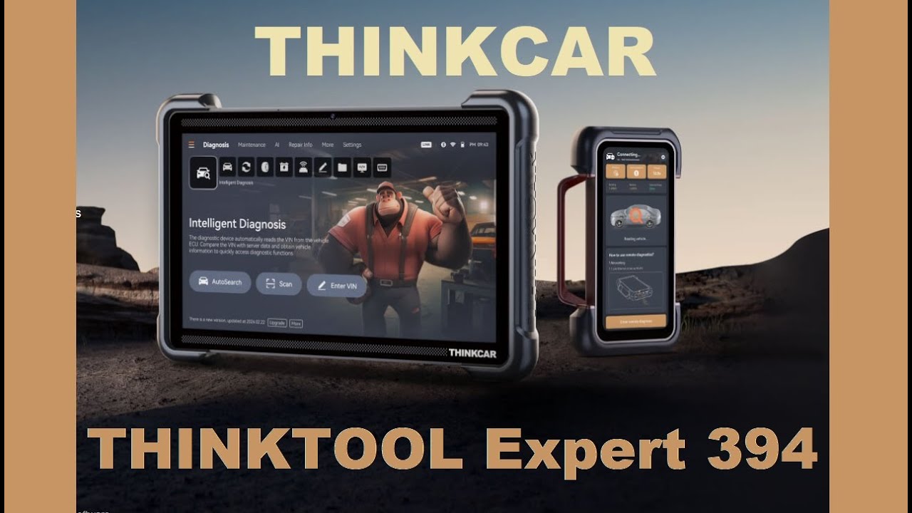 THINKTOOL Expert 394 - Штучний інтелект в автодіагностиці